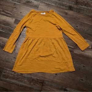 Old Navy Mustard Casual Kids Dress